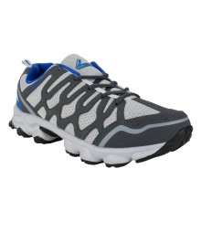 Vostro Grey Blue Sports Shoes for Men - VSS0041